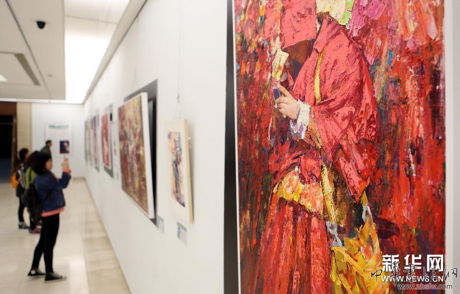 （晚報）（2）華劍堃全球寫生畫展在沈陽開展