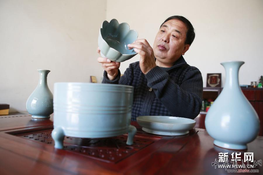 （經(jīng)濟(jì)）（3）&ldquo;汝瓷之鄉(xiāng)&rdquo;河南寶豐汝瓷產(chǎn)業(yè)發(fā)展迅速