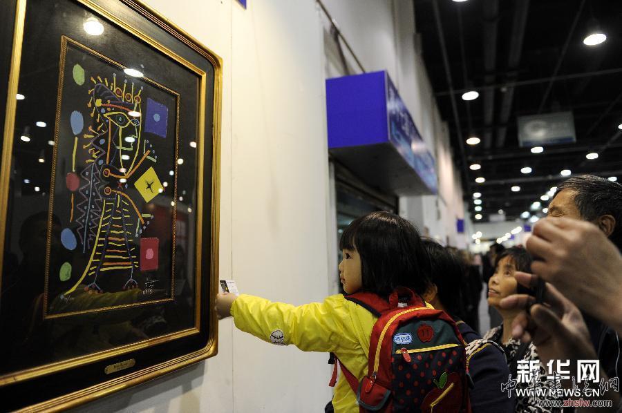 杭州:2014西湖藝術(shù)博覽會秋季展開幕 圖 (文化)(1)杭州:2014西湖藝術(shù)博覽會秋季展開幕