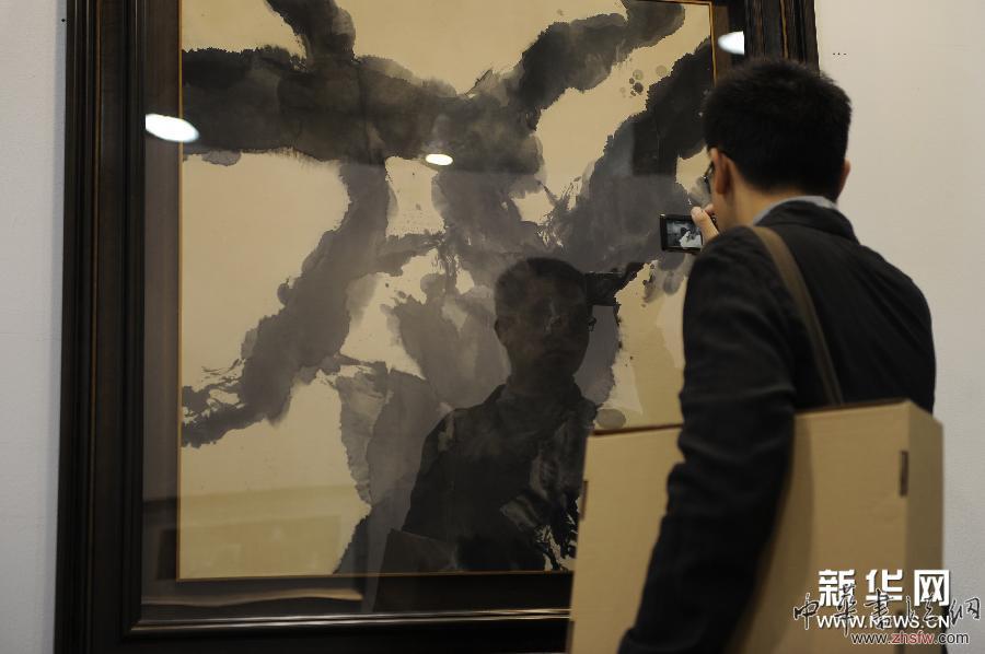 杭州:2014西湖藝術(shù)博覽會秋季展開幕 圖 (文化)(4)杭州:2014西湖藝術(shù)博覽會秋季展開幕