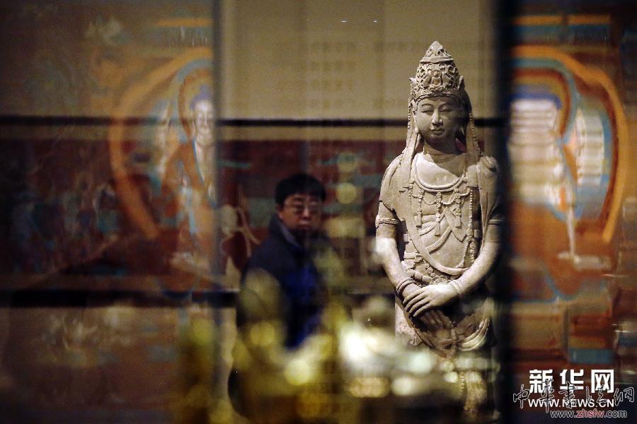 （文化）（1）大型文物展&ldquo;絲綢之路&rdquo;國(guó)博開幕