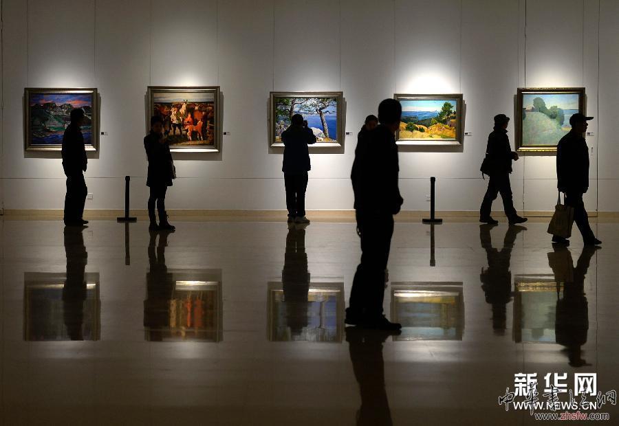 俄羅斯列賓美術(shù)學(xué)院優(yōu)秀教師作品展在石家莊舉行 圖 (晚報)(1)俄羅斯列賓美術(shù)學(xué)院優(yōu)秀教師作品展在石家莊舉行