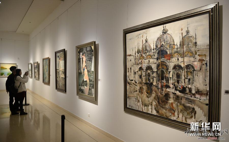 俄羅斯列賓美術(shù)學(xué)院優(yōu)秀教師作品展在石家莊舉行 圖 (晚報)(2)俄羅斯列賓美術(shù)學(xué)院優(yōu)秀教師作品展在石家莊舉行