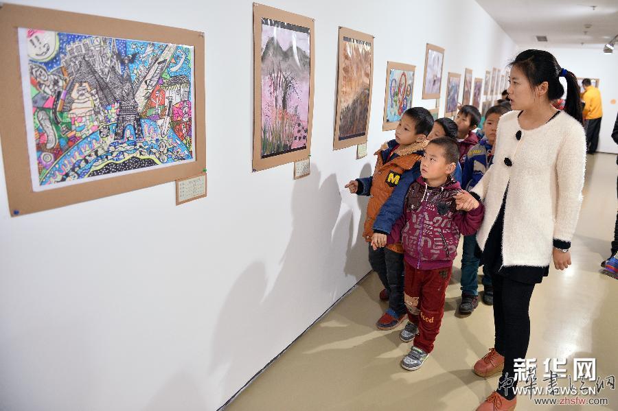 （文化）（1）第五屆海峽兩岸少兒美術(shù)大展在京開展