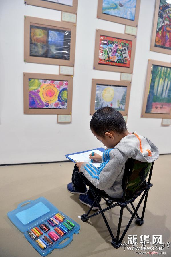 （文化）（2）第五屆海峽兩岸少兒美術(shù)大展在京開展