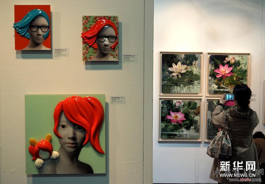 （文化）（1）2014上海藝術博覽會開幕