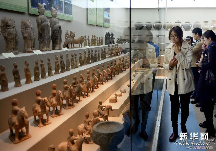（文化）（2）河南舉辦南水北調(diào)中線工程考古成果展