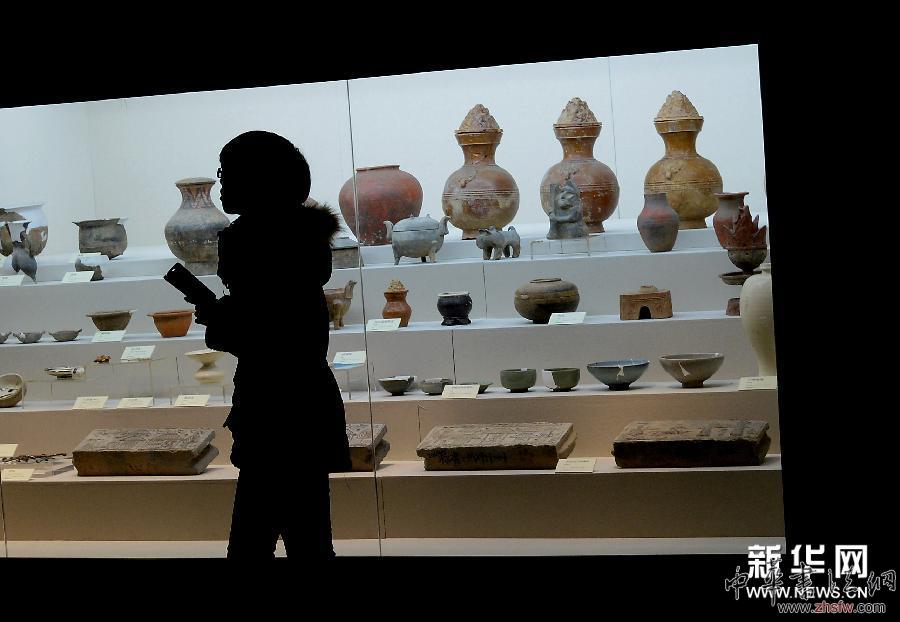 （文化）（3）河南舉辦南水北調(diào)中線工程考古成果展