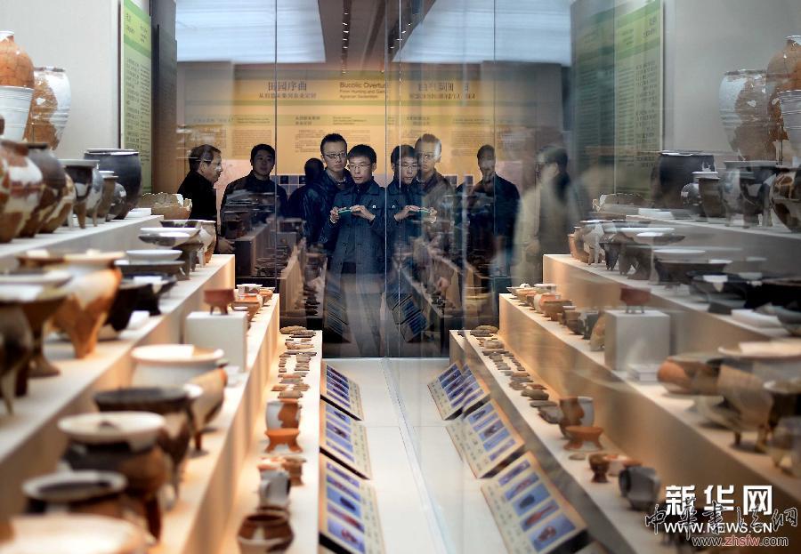 （文化）（1）河南舉辦南水北調(diào)中線工程考古成果展