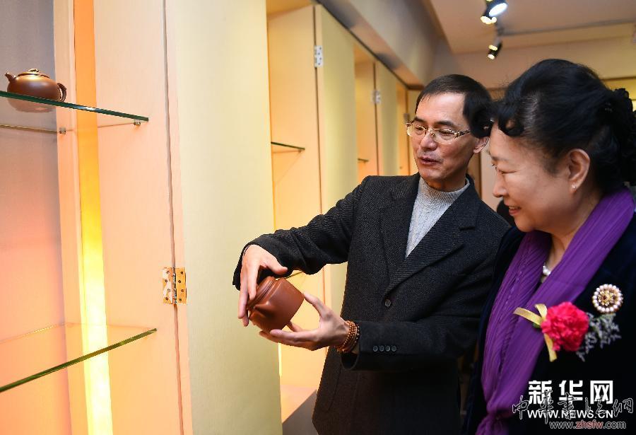 （新華網(wǎng)）（1）&ldquo;境由心生&mdash;孔良法紫砂藝術(shù)展&rdquo;在京開幕