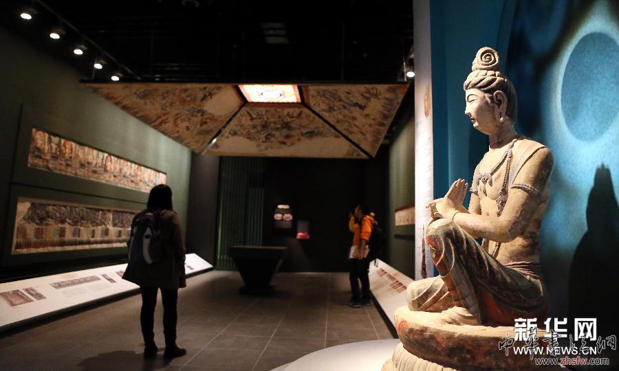 （文化）（1）&ldquo;敦煌&mdash;&mdash;說不完的故事&rdquo;大型展覽在香港揭幕