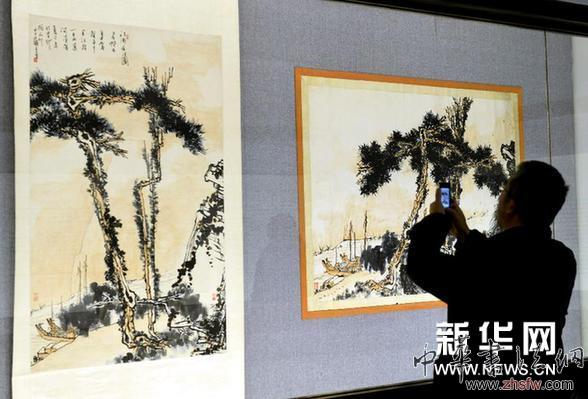 潘天壽寫生研究展在杭州舉辦 圖 #(文化)(1)潘天壽寫生研究展在杭州舉辦