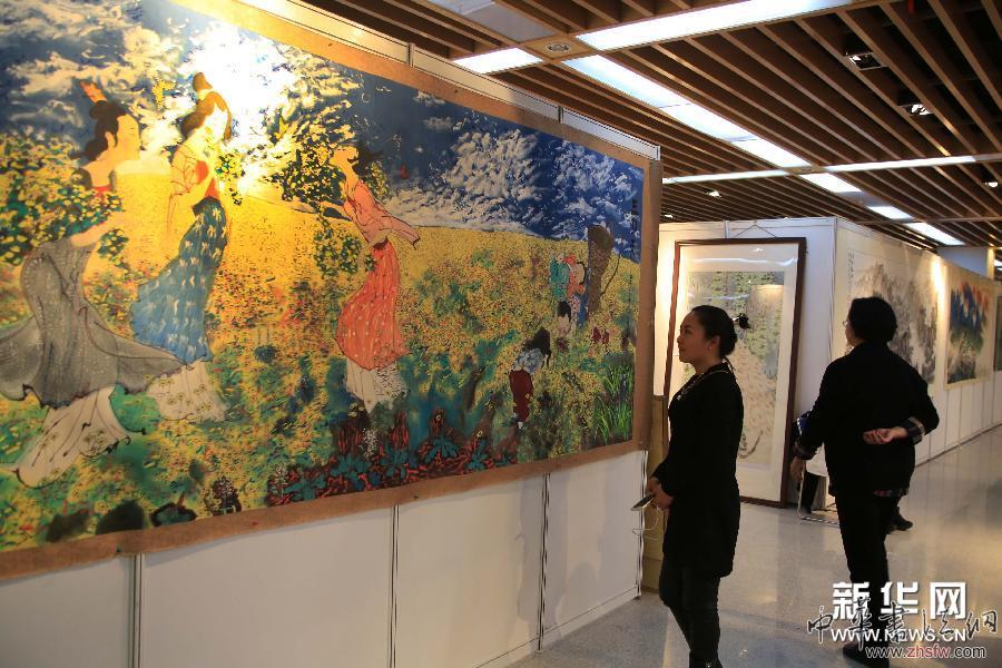 （新華網(wǎng)）&ldquo;硯墨春秋&rdquo;首屆當(dāng)代藝術(shù)家優(yōu)秀作品公益展拍會在京舉行