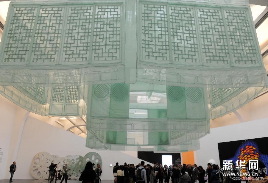 “M Home:隨遇而安”藝術(shù)展在京舉行 組圖 (晚報)(1)“M Home:隨遇而安”藝術(shù)展在京舉行