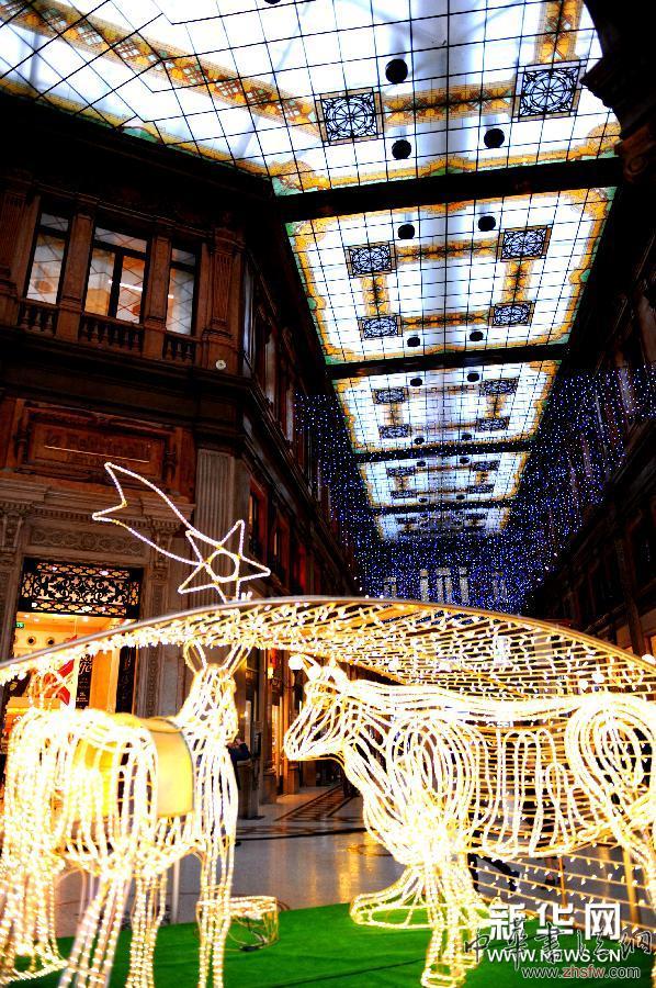 羅馬圣誕氣氛漸濃 (XHDW)(2)羅馬圣誕氣氛漸濃