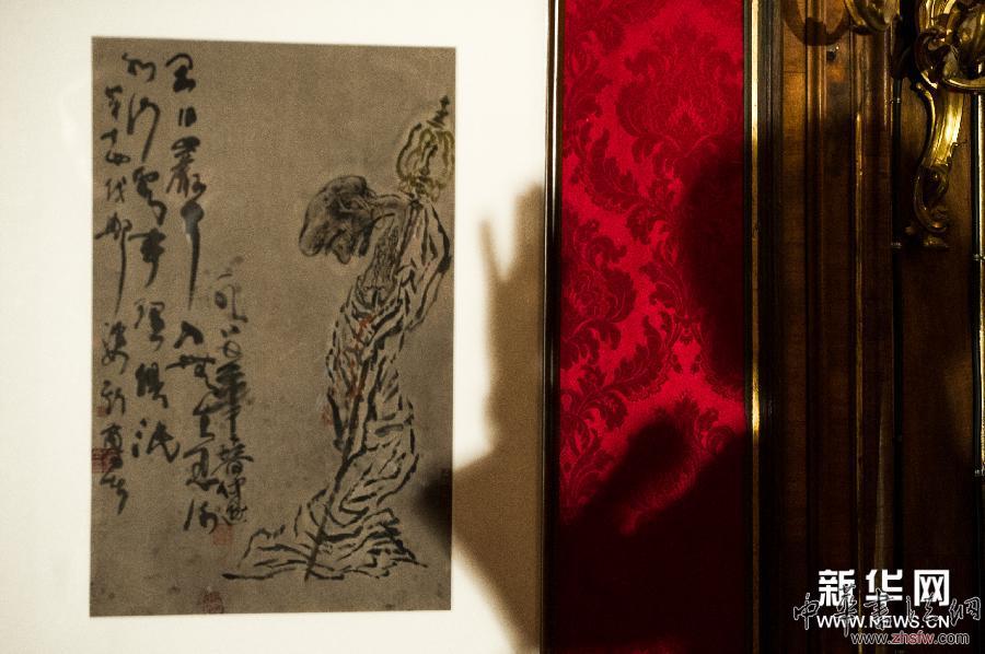 茉雅藝術(shù)博物館迎來馮遠(yuǎn)畫展 組圖 (XHDW)(2)茉雅藝術(shù)博物館迎來馮遠(yuǎn)畫展