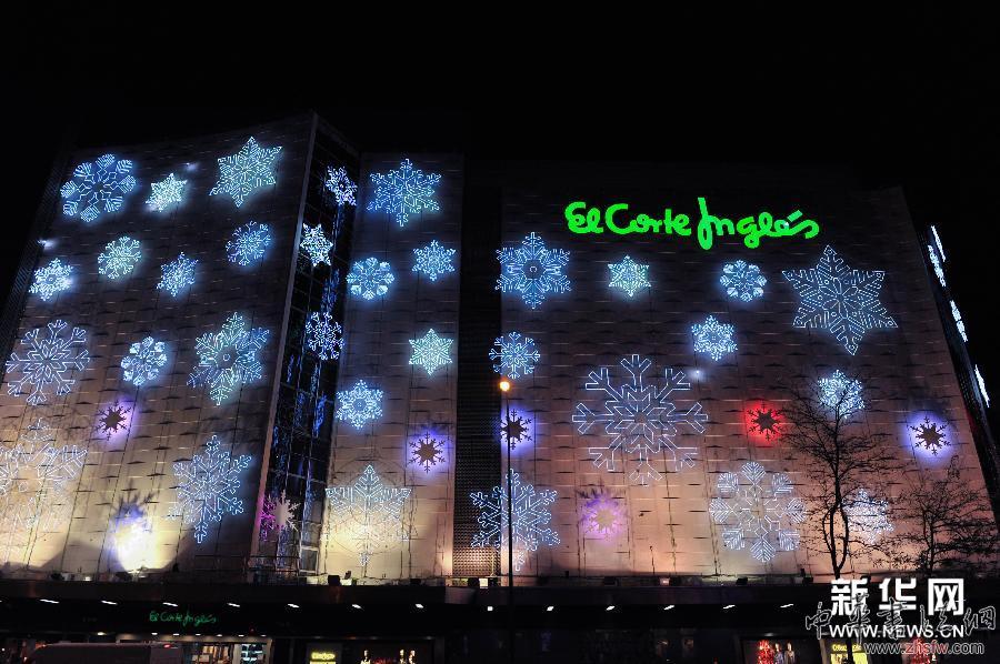 （國際）（1）馬德里的圣誕燈飾