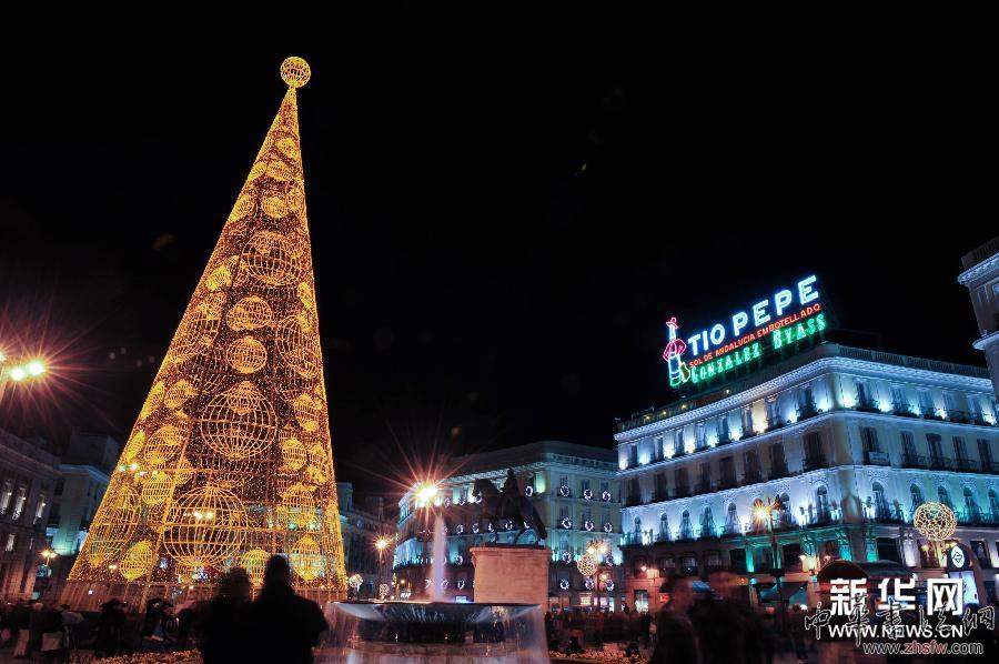 （國際）（3）馬德里的圣誕燈飾
