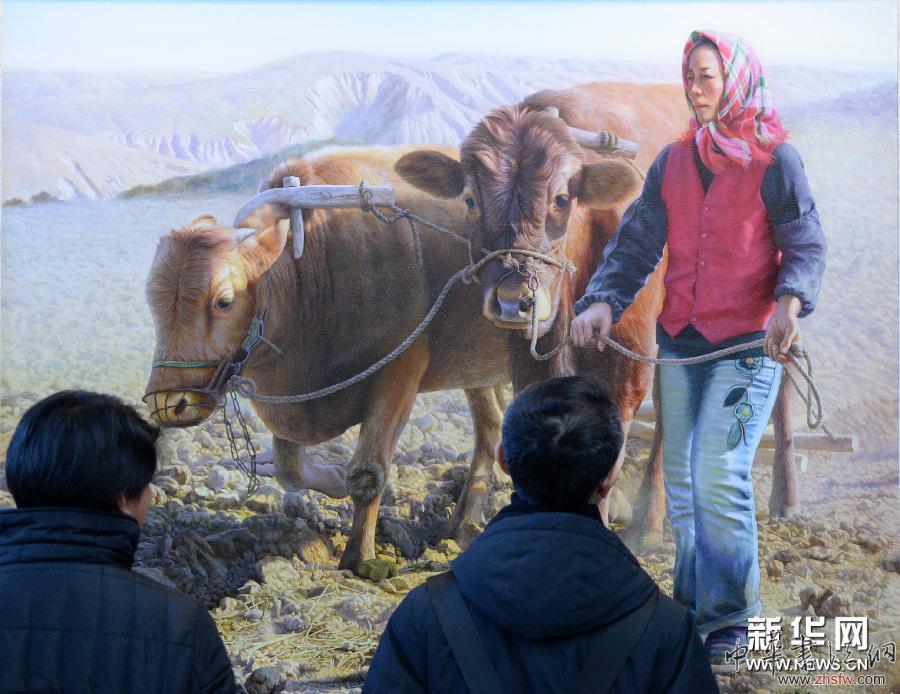 第三屆全國少數(shù)民族美術作品展開幕 圖 (XHDW)(1)第三屆全國少數(shù)民族美術作品展開幕