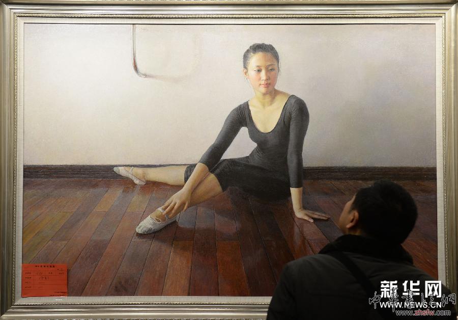 朝鮮油畫(huà)展亮相石家莊 組圖 (晚報(bào))(2)朝鮮油畫(huà)展亮相石家莊