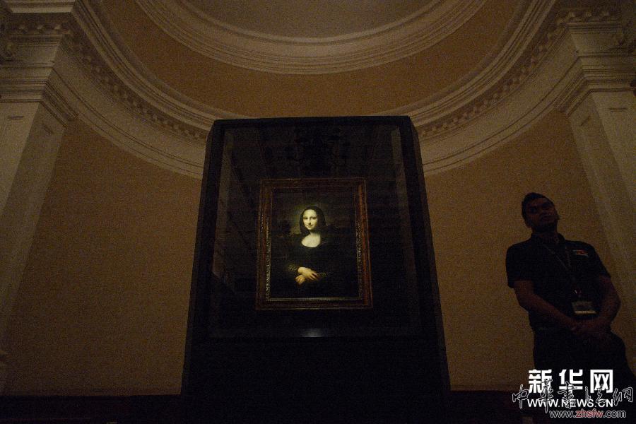“年輕版《蒙娜麗莎》”在新加坡展出 組圖 (XHDW)(2)“年輕版《蒙娜麗莎》”在新加坡展出