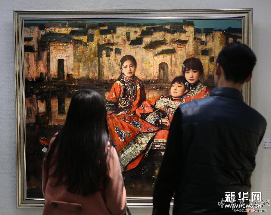 （晚報(bào)）（2）邸立豐&ldquo;追夢(mèng)人&rdquo;東方寫實(shí)畫展亮相大連