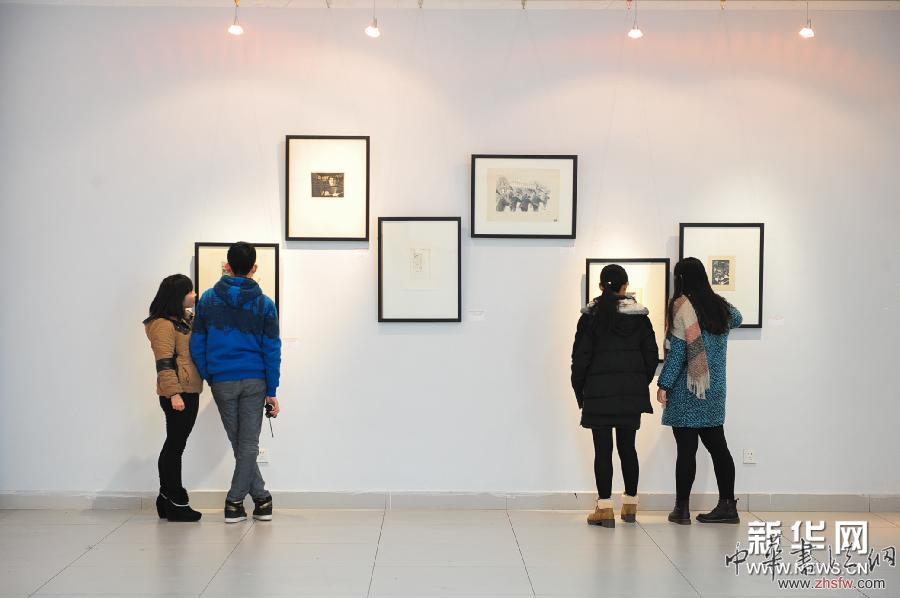 （晚報）98幅百年世界著名版畫在呼和浩特展出 