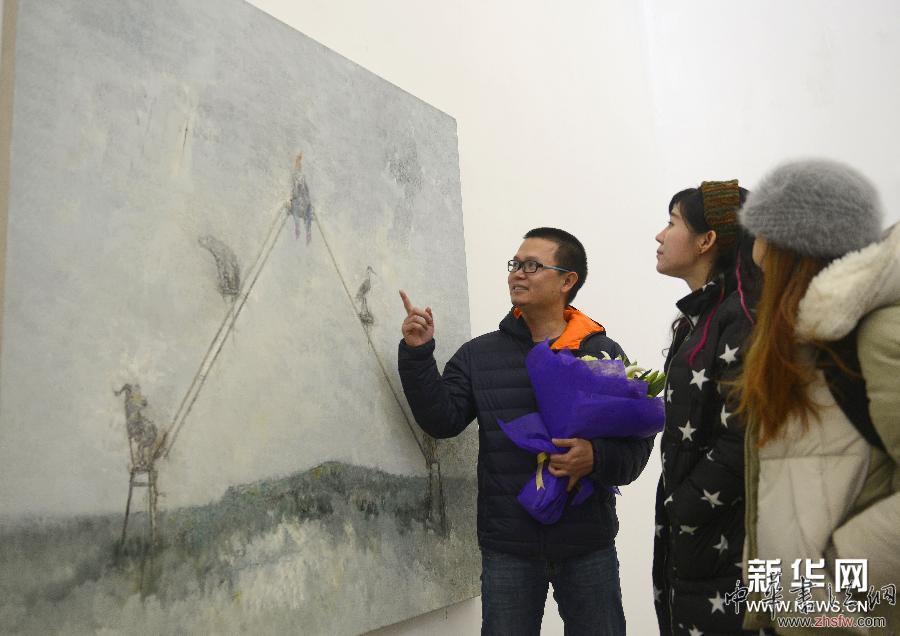 “黃立言:夢魘照進(jìn)現(xiàn)實”在北京798藝術(shù)區(qū)展出 圖 (晚報)(1)“黃立言:夢魘照進(jìn)現(xiàn)實”在北京798藝術(shù)區(qū)展出