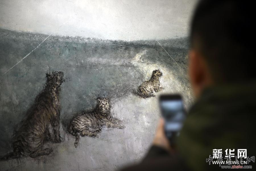 “黃立言:夢魘照進(jìn)現(xiàn)實”在北京798藝術(shù)區(qū)展出 圖 (晚報)(4)“黃立言:夢魘照進(jìn)現(xiàn)實”在北京798藝術(shù)區(qū)展出