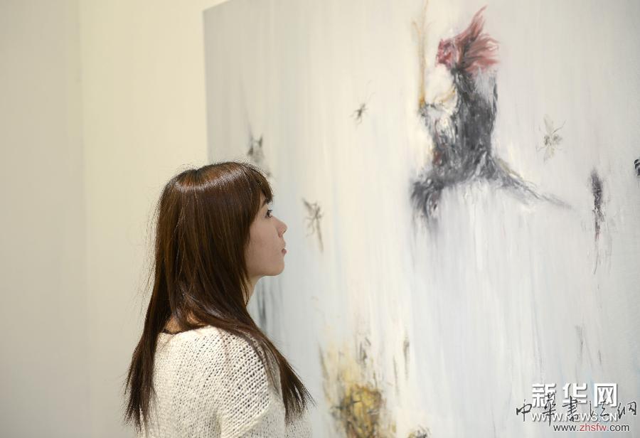 “黃立言:夢魘照進(jìn)現(xiàn)實”在北京798藝術(shù)區(qū)展出 圖 (晚報)(2)“黃立言:夢魘照進(jìn)現(xiàn)實”在北京798藝術(shù)區(qū)展出