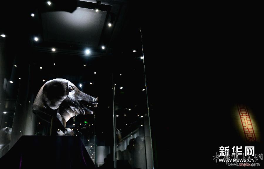 “四大獸首”亮相濟南圓明園特展 圖