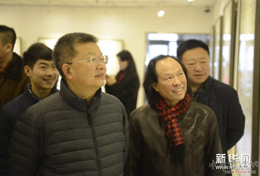 “慧語(yǔ)禪心——張德林書法作品展”在京開幕 組圖 (新華網(wǎng))(1)“慧語(yǔ)禪心——張德林書法作品展”在京開幕