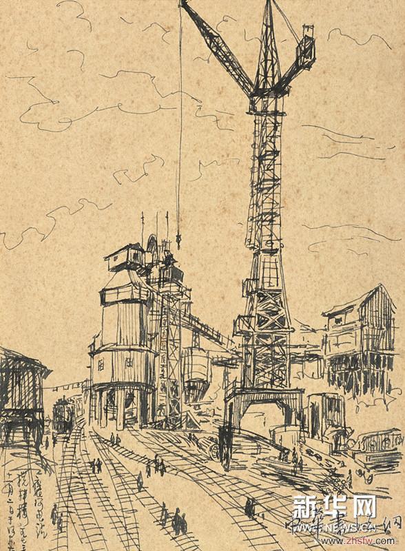 無題5 15.2×19cm 速寫