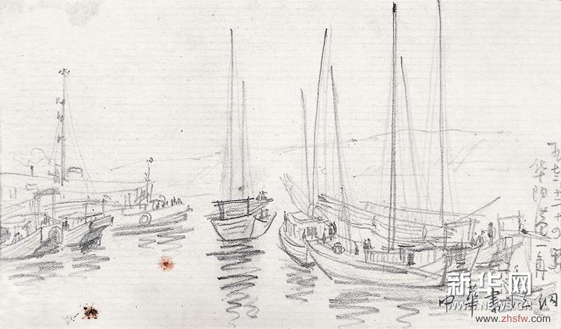 無(wú)題4 21x12.2cm 速寫