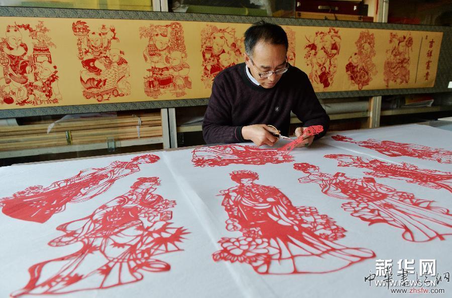 民間藝人的剪藝人生 (晚報(bào))(1)民間藝人的剪藝人生