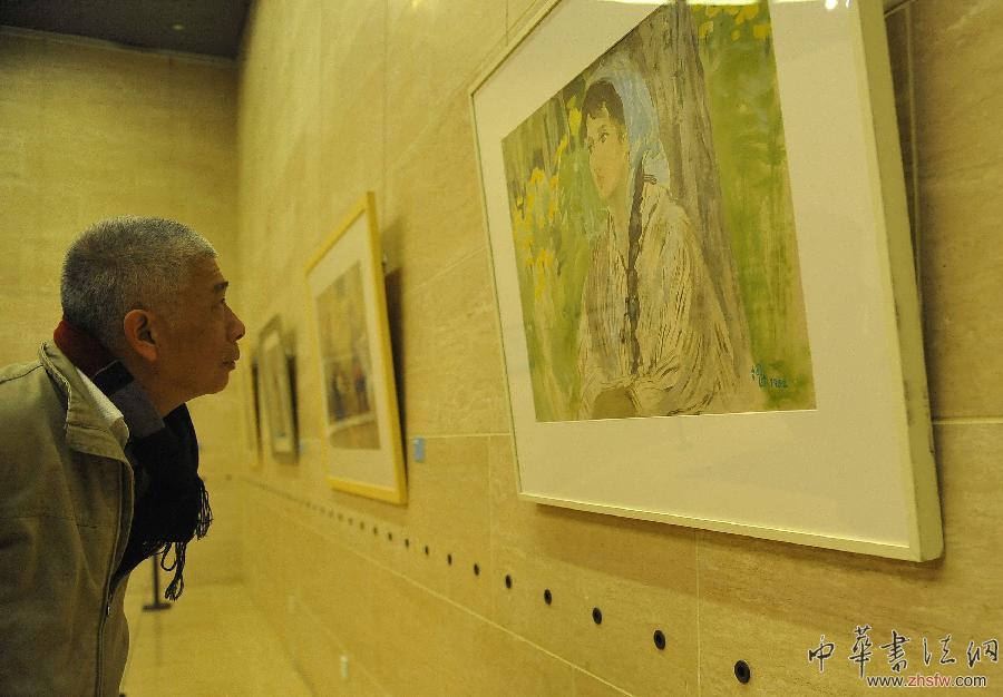 （文化）（2）&ldquo;百年華彩----中國(guó)水彩藝術(shù)研究展&rdquo;在京開幕