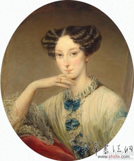 克里斯蒂安那·羅伯特森繪制 瑪麗亞·亞歷山德羅芙娜