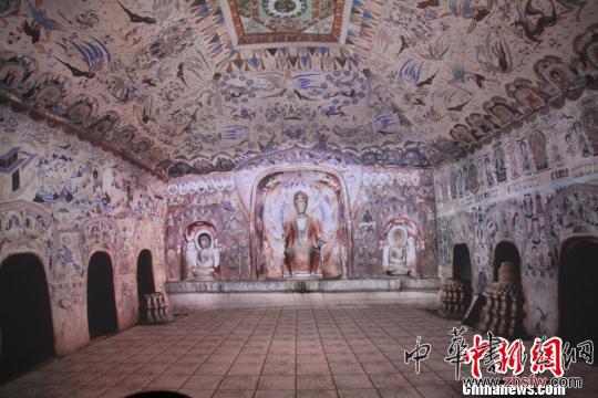 莫高窟壁畫“搬出”石窟數(shù)字化展示可360度欣賞