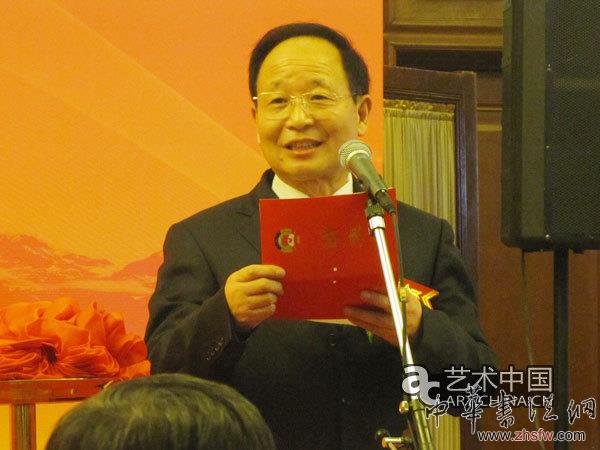 王軍召書法進京五周年慶典匯報展政協(xié)禮堂開幕