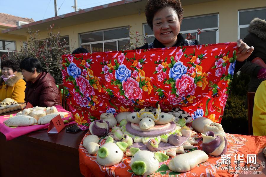 山東日照:花饃大賽迎新春 #(社會(huì))(2)山東日照:花饃大賽迎新春