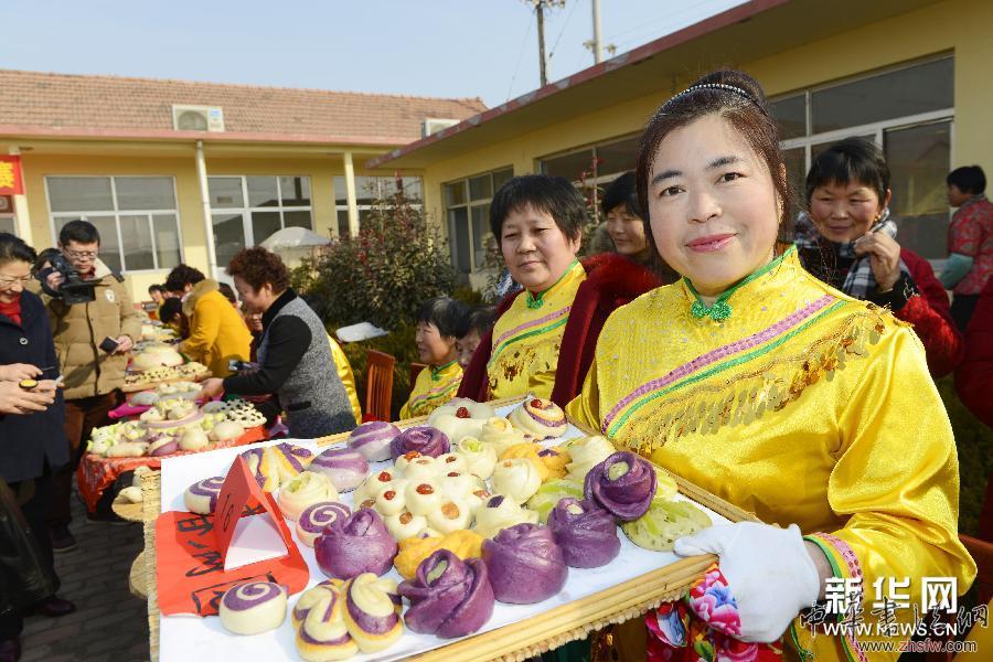 山東日照:花饃大賽迎新春 #(社會(huì))(1)山東日照:花饃大賽迎新春