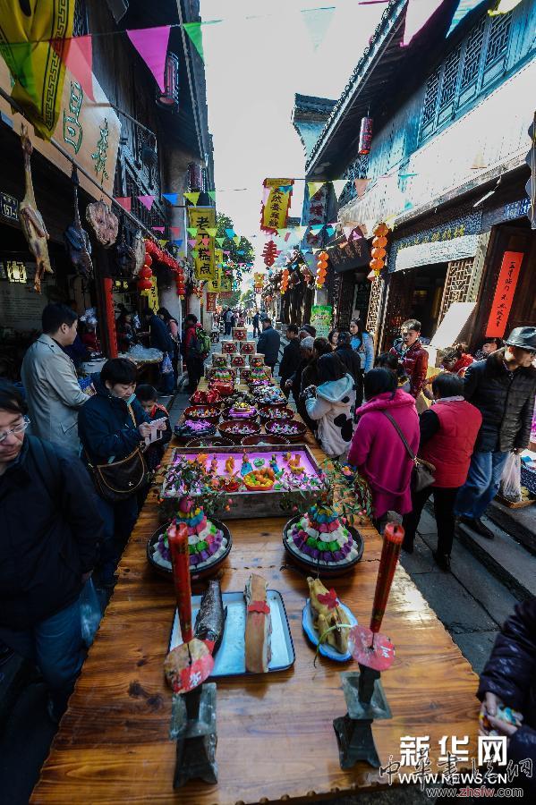（社會(huì)）（3）江南古鎮(zhèn)&ldquo;民俗年味&rdquo;迎新春