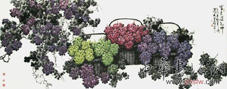 宋重霖作品《富貴滿乾坤》