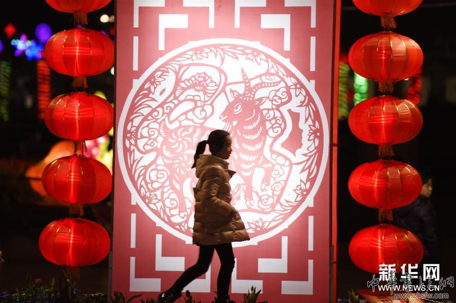 （晚報）（4）杭州：亮花燈 迎元宵