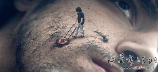 每個(gè)男人的胡須都是一片等待修整的草坪。不過有時(shí)疏于管理，一不小心也會(huì)繁茂成以一片森林。