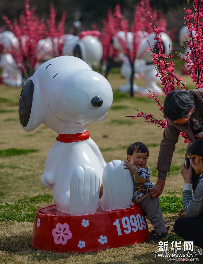杭州舉辦“史努比65周年動漫巡展” 圖 (文化)(3)杭州舉辦“史努比65周年動漫巡展”