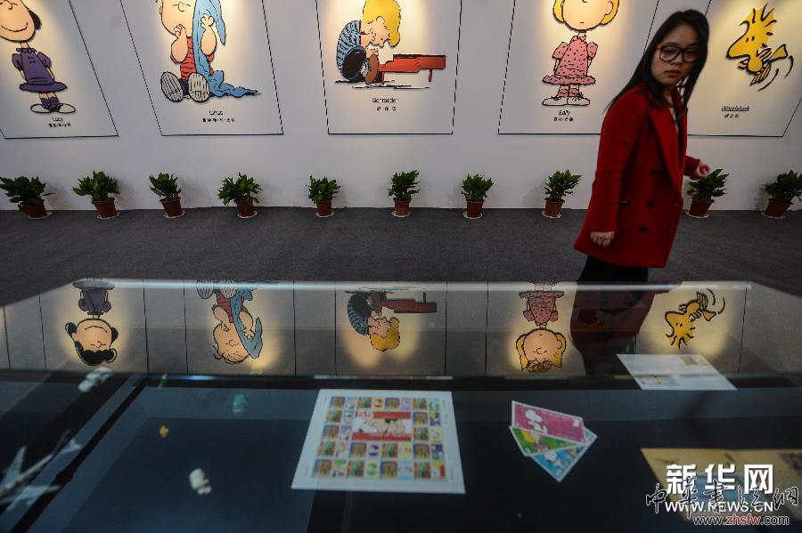 杭州舉辦“史努比65周年動漫巡展” 圖 (文化)(4)杭州舉辦“史努比65周年動漫巡展”