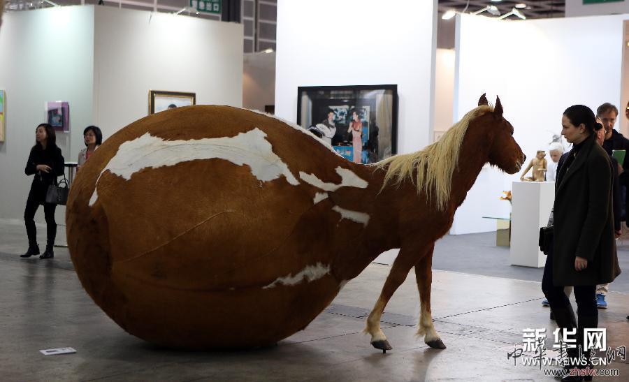 （文化）（2）2015年香港巴塞爾藝術(shù)展揭幕