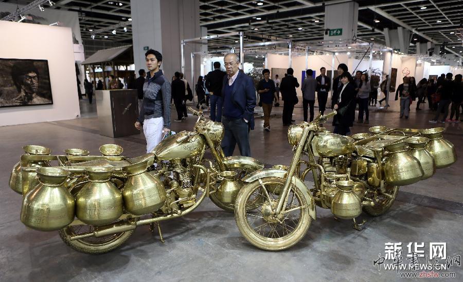 （文化）（1）2015年香港巴塞爾藝術(shù)展揭幕