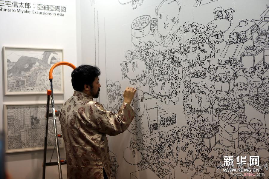 （文化）（4）2015年香港巴塞爾藝術(shù)展揭幕